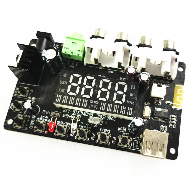 

Музыкальный плеер плата предусилителя bluetooth 5,0 MP3 ape/flac/wma/wav/с Дистанционный пульт набор «сделай сам» для аудио