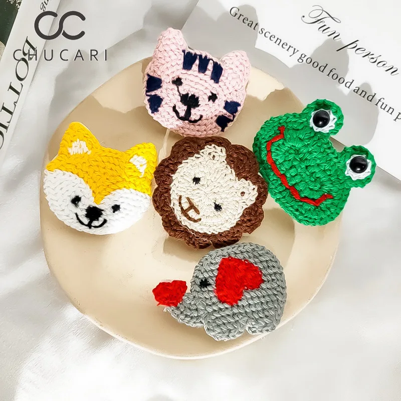 

CHUCARI Cute Cartoon Animal Pins brooches Frog/Lion/Fox/Elephant/Cat Badges Hat Backpack Accessories Kids Gift Christmas Jewelry