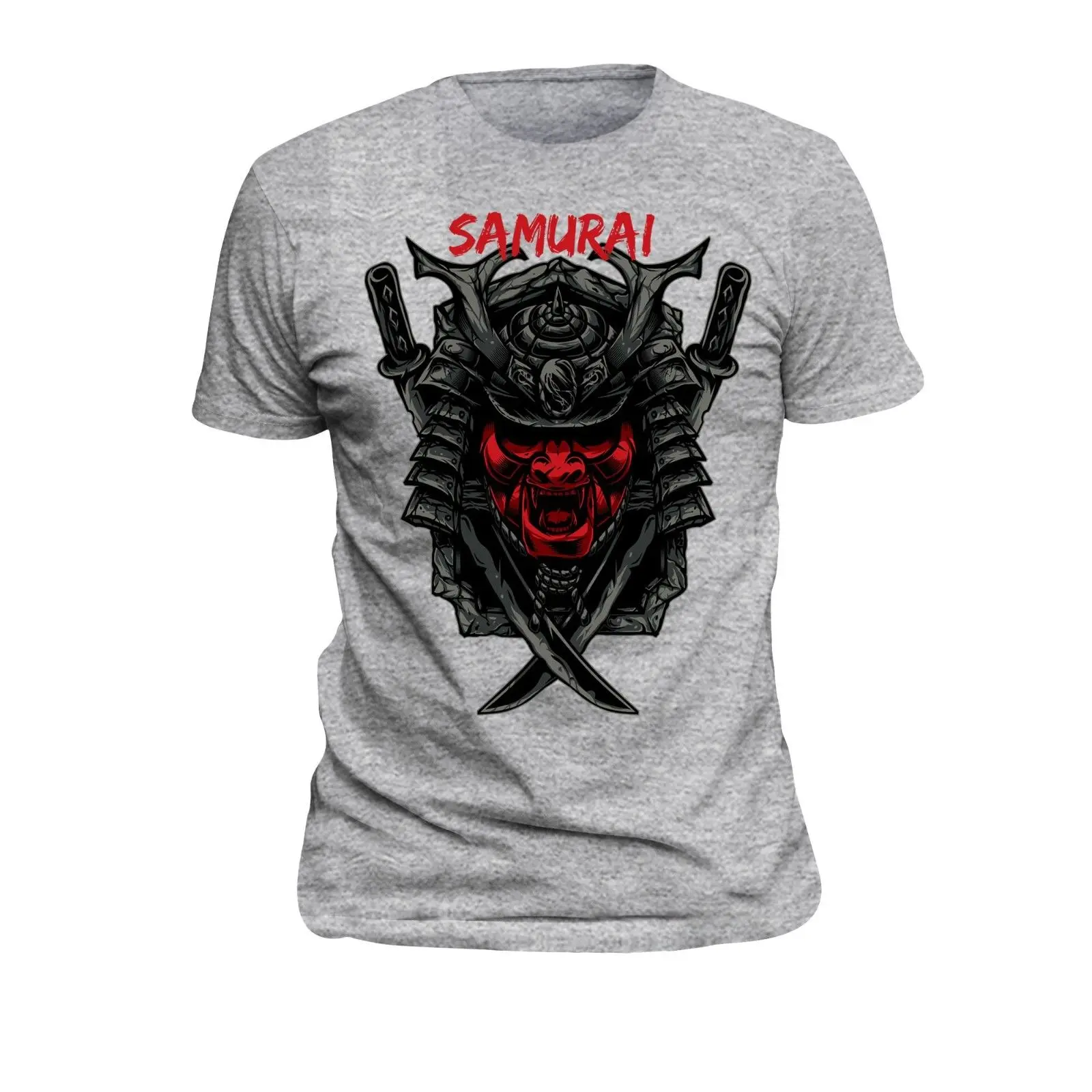Hot Sale T-Shirt Samurai/Manner/Grau/Freizeit/Militar/Tattoo/ Kamikaze/Party/G28 Summer Style Tee Shirt Fashion Funny New