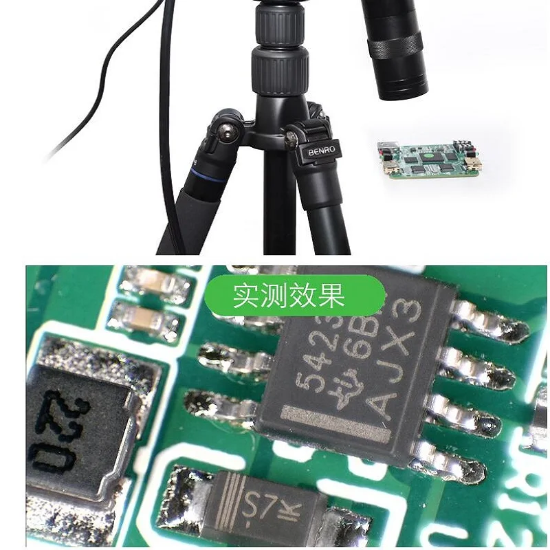 Промышленный микроскоп HD 1080P МП с объективом камера 100X поддержкой карт памяти TF