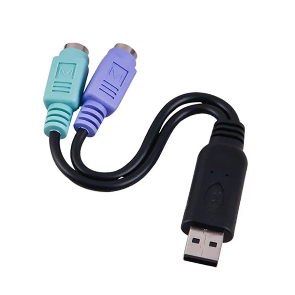 Кабель-удлинитель USB (папа)-6 Pin (мама) для PS/2 (папа) | Электроника