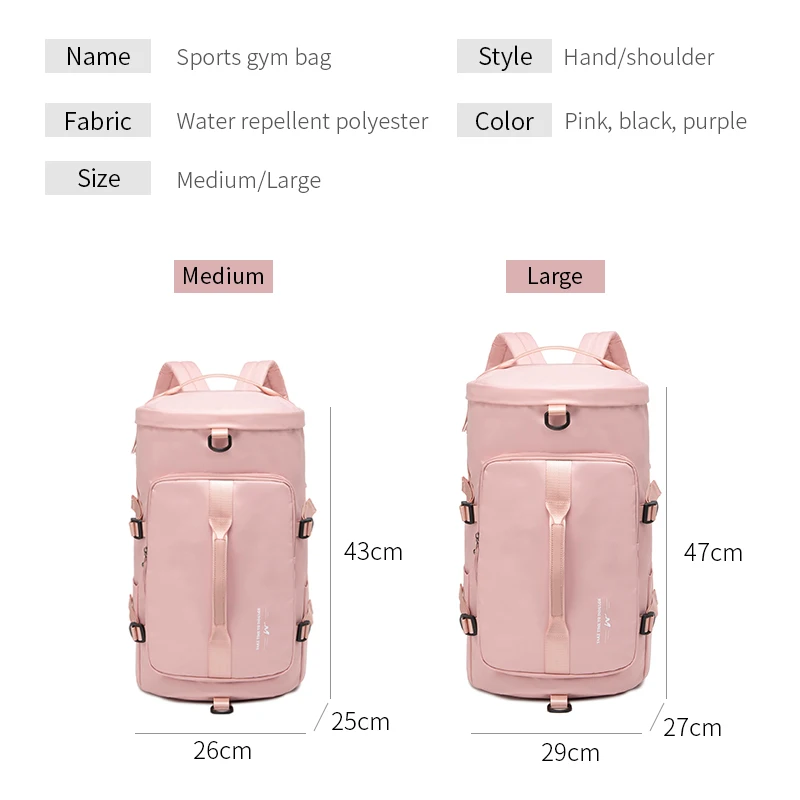 Winner Gym Backpack Gym Duffle Bag Sport Basketball Backpack Sportsbag For Women Fitness Lovers Travel Mochila Yoga Shoulder Bag