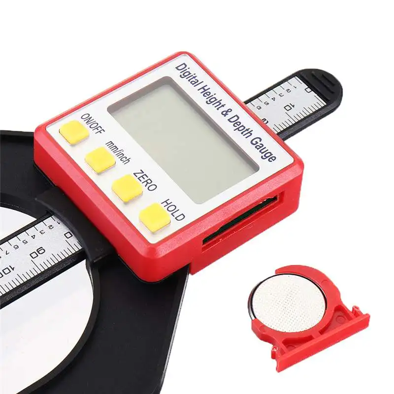 Цифровой измеритель высоты и глубины 2 в 1 0 80 мм с магнитной основой|Шаблоны| |