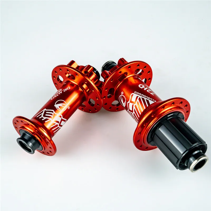 Zracing E618 Boost передний 110x15, задний 148x12 герметичный Подшипник Ступицы CNC T6 через ось велосипедная ступица Novatec для MTB 32 отверстия дисковый тормоз