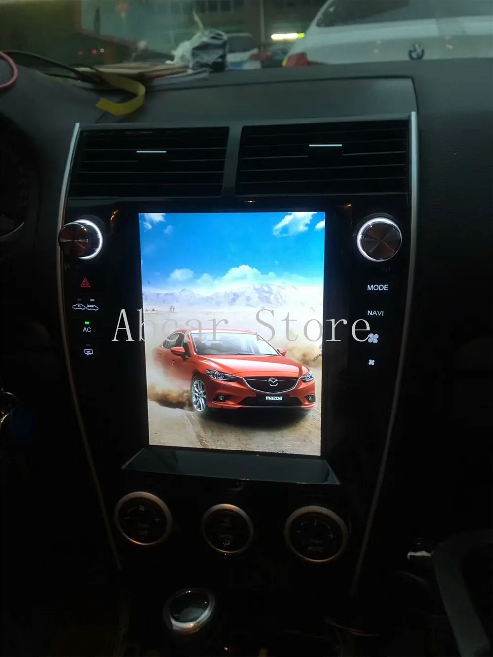 10 4 ''Tesla style Android 9 0 автомобильный dvd плеер GPS навигация для MAZDA 6 2002 2015 стерео