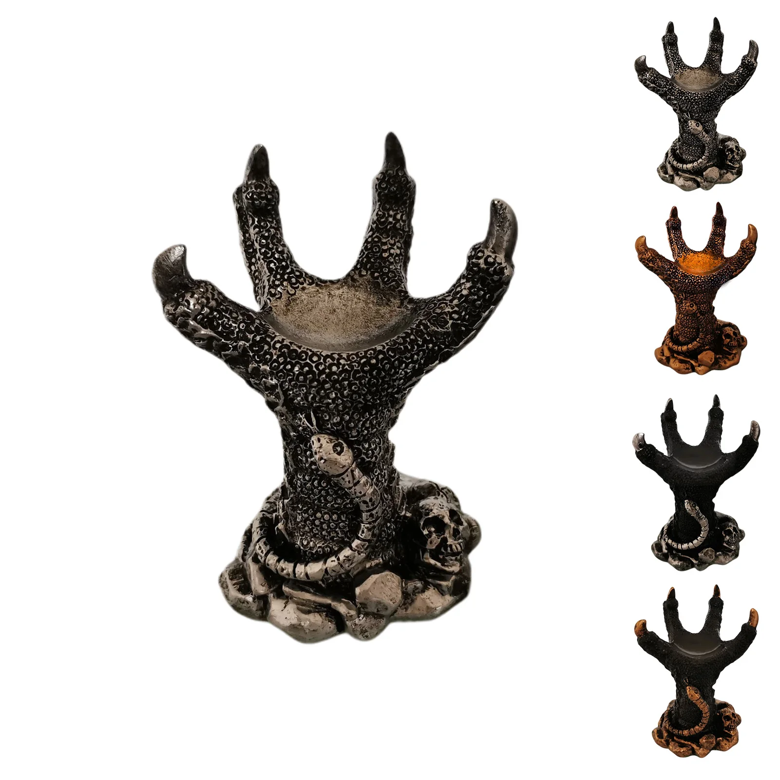 

Скульптура из фильма ужасов на Хэллоуин, полимерная поделка, домашний декор, Статуэтка из смолы, фигурка на Хэллоуин, домашний декор, адапти...