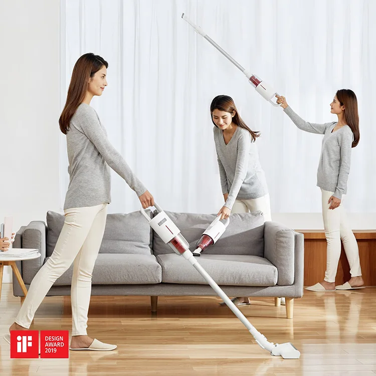 

2019 New VC20S cordless vacuum cleaner motor handheld Auto-Vertical Cordless Stick Aspirator 5500Pa For Home Car