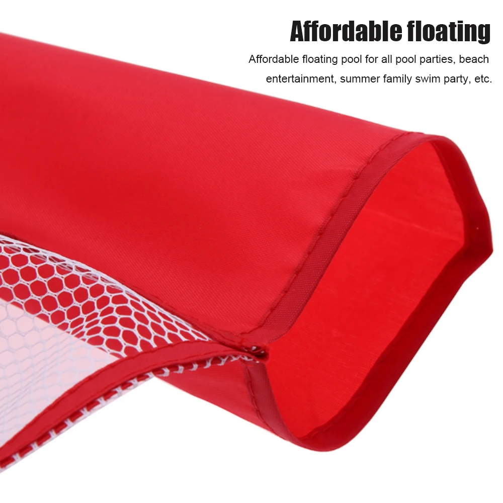 

Summer Floating Water Hammock Lounge Bed Pool Float Mat Recliner Chair Inflatable Pool Float Swimming Pool Accessories