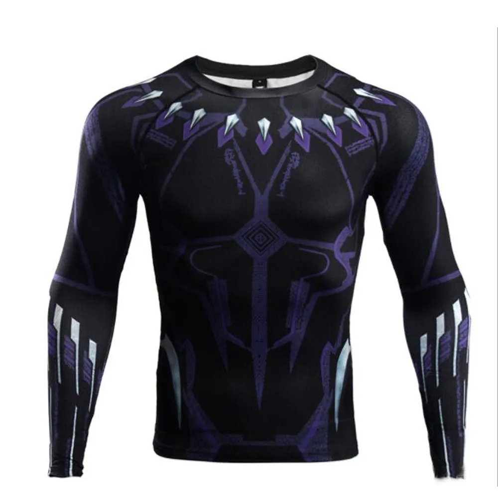 

Высококачественная Спортивная футболка с 3D принтом, мужские футболки для бега, фитнес-трико, мужские велосипедные быстросохнущие компресс...