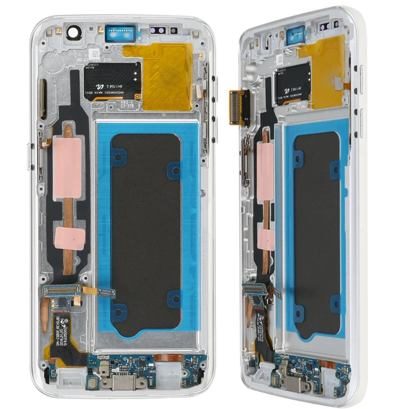 Супер AMOLED ЖК-дисплей без рамки для SAMSUNG Galaxy s7 G930 G930F сенсорный экран дигитайзер