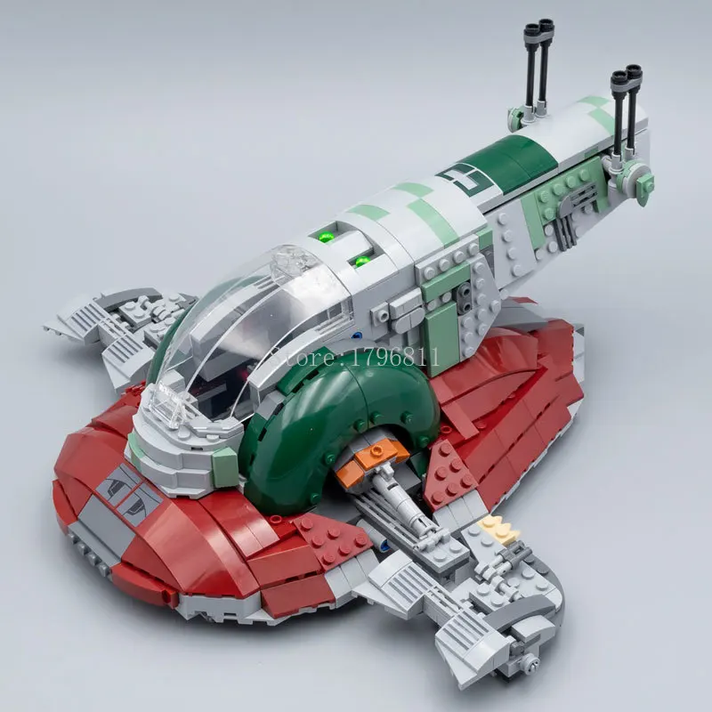 05037 настоящий UCS Slave I NO.1 мобильный 2067 шт строительные блоки кирпичи игрушки кино