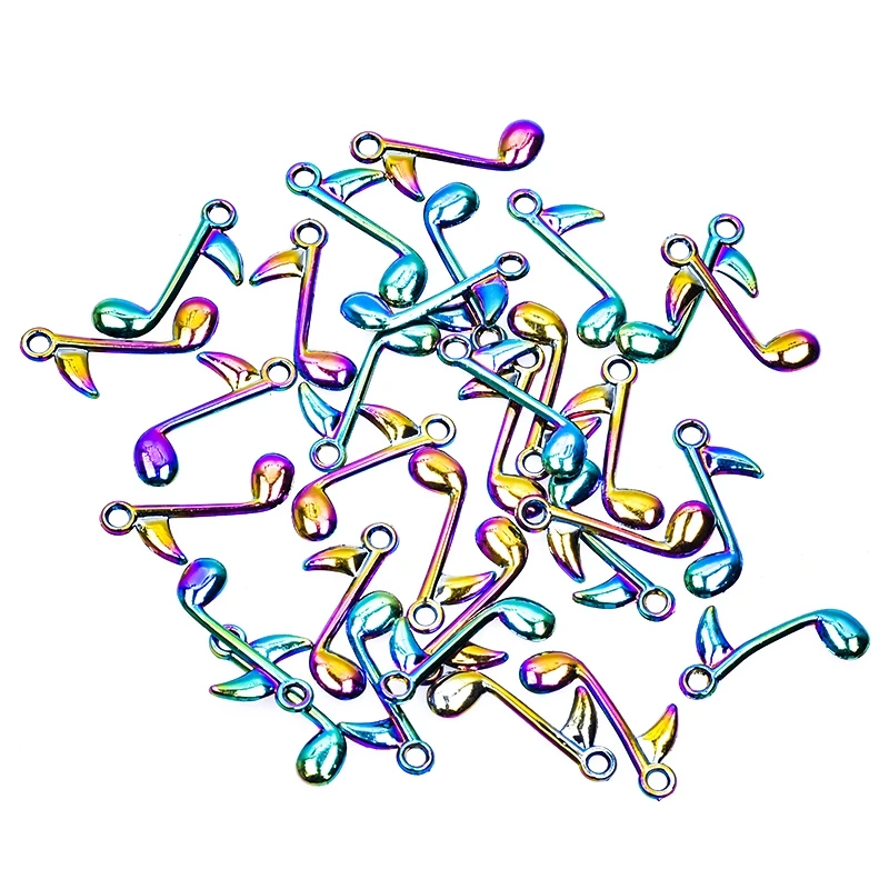 

Trendy Connectors Pendants For Jewelry Making Pentagram Charms Musical Note Wreath Accessories Necklace Earrings Supply Handmade