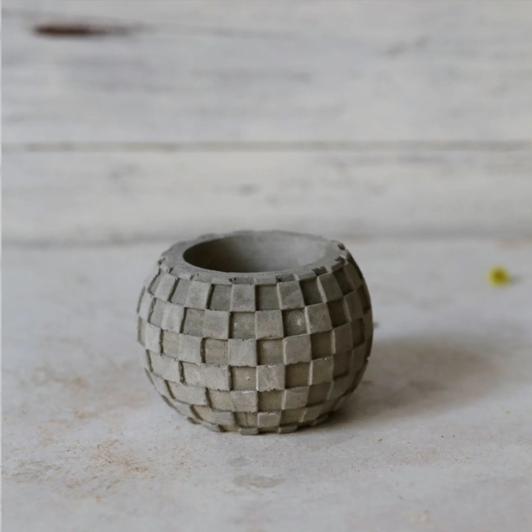 

Handmade Hollow Concrete Pot-41
