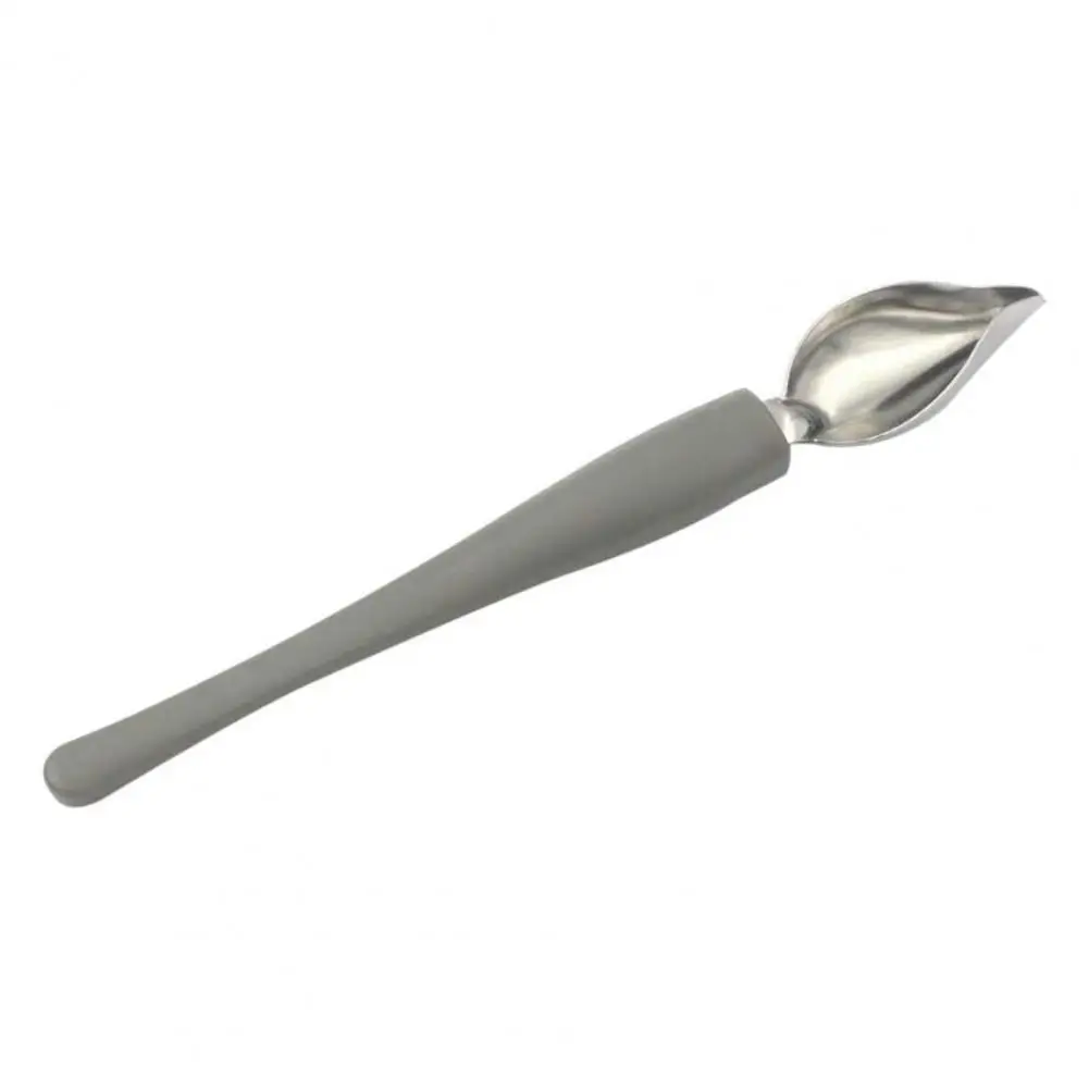 

4 Pieces/set Stainless Steel Electroplating Coffee Drawing Spoon Chef Cake Anti-rust Art Sauce Spoon