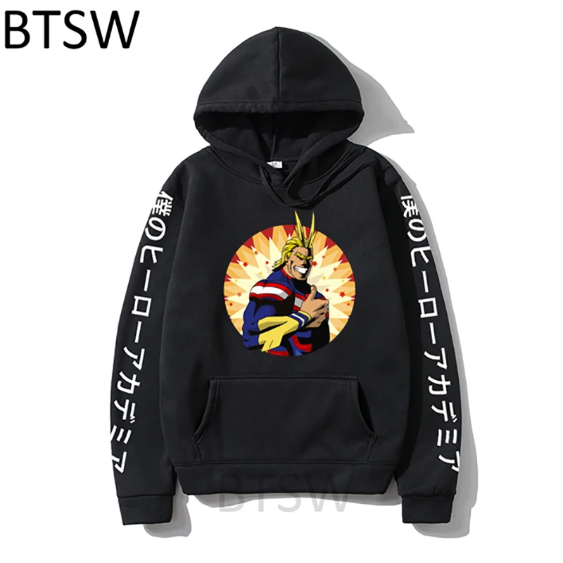 

Japanese Anime Boku No My Hero Academia Hoodie Cosplay Costume Men All Might Hero Printed Jackets Hoodies Sweatshirts Hoody Coat