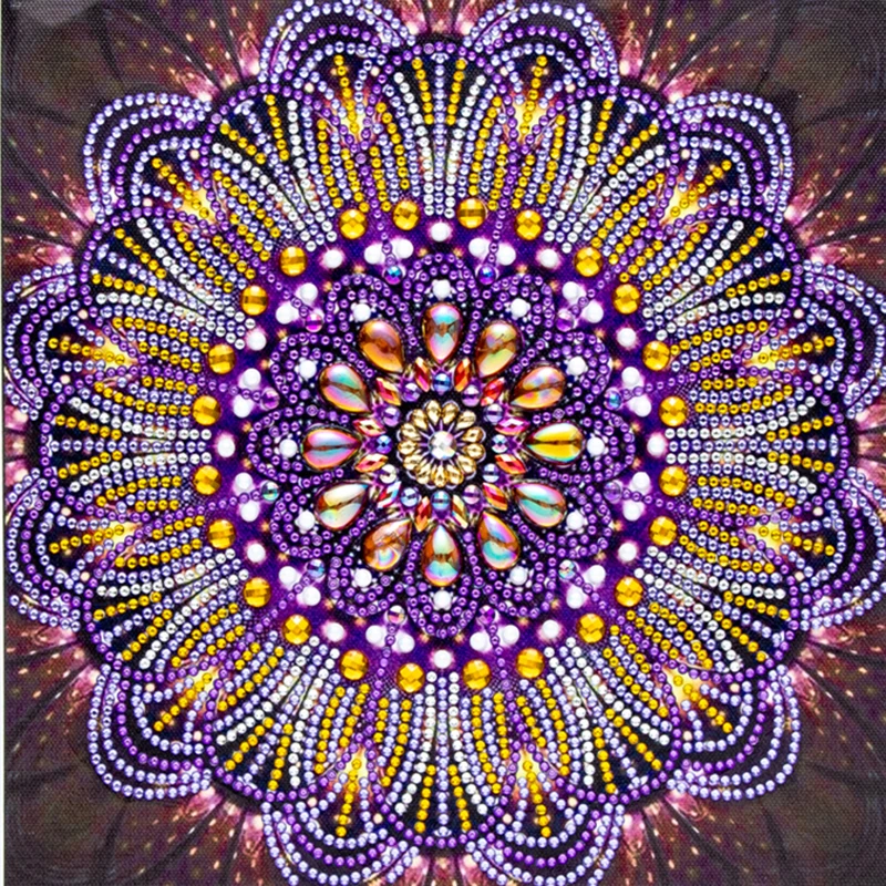 

Алмазная живопись специальной формы «сделай сам» 5D, наборы для вышивки крестиком, узор мандалы, кристалл бриллиантовой вышивки искусств