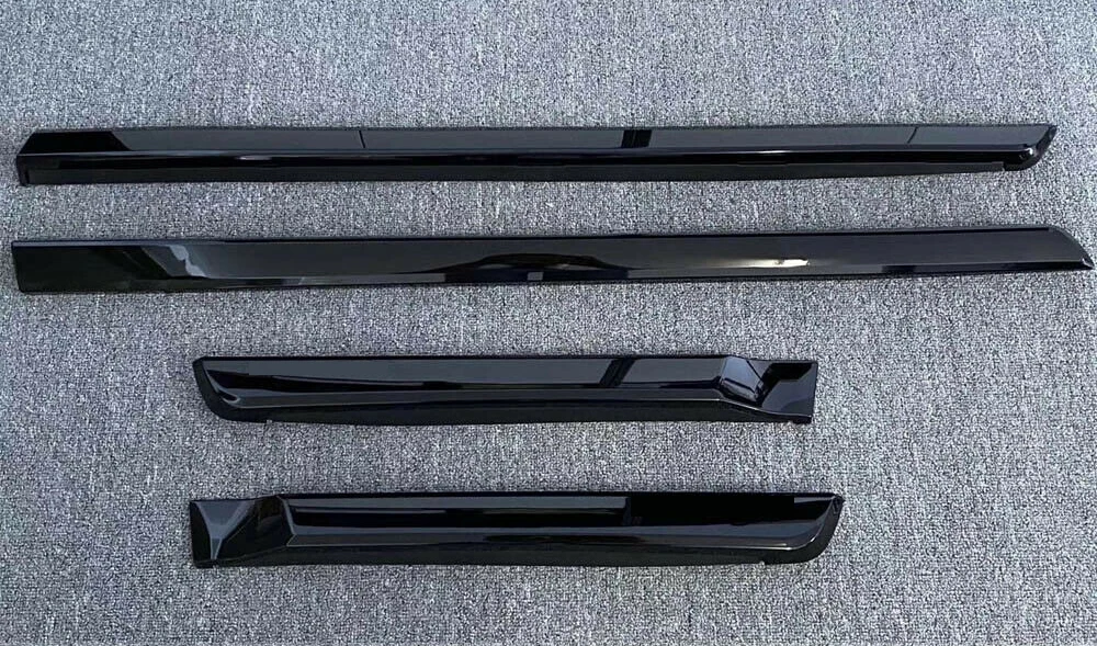 Черный корпус из АБС хром пластиковый боковая молдинговая крышка отделка