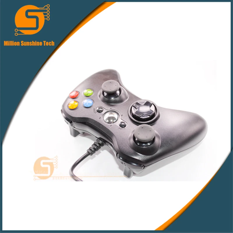 Проводной Xbox USB черный геймпад джойстик игровой контроллер для ПК ноутбука для Raspberry Pi 2/3 zero W