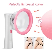 professional breast enlargement massage machine electric beauty breast enhancer 2 sizes vacuum chest pump design suction cup