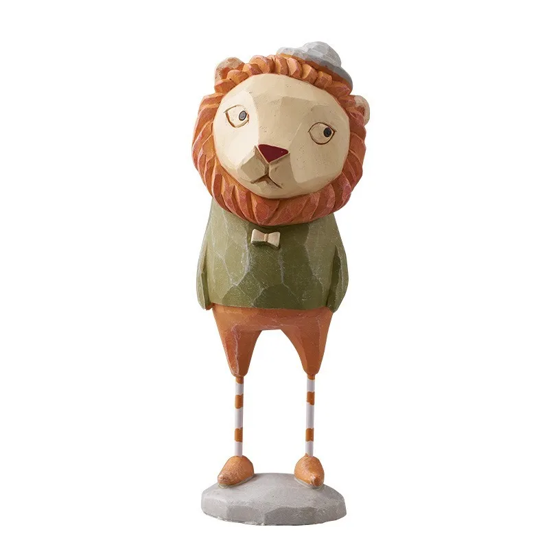 Скандинавские декоративные украшения INS из смолы с высокой базой и