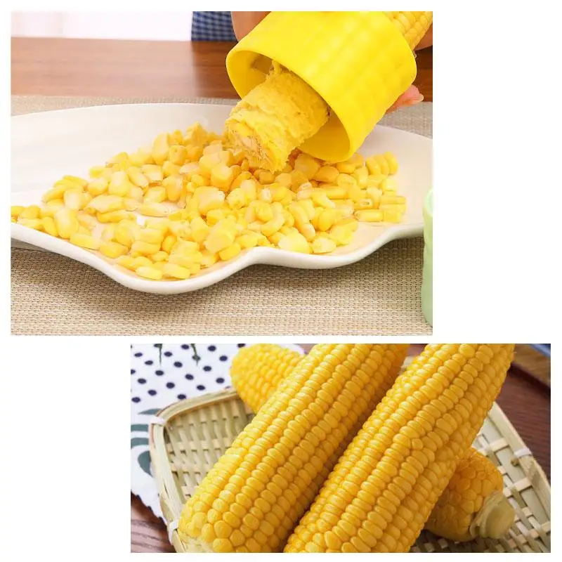 Руководство Кукуруза Терка кукурузы Кухня очистки фруктов и овощей стержень