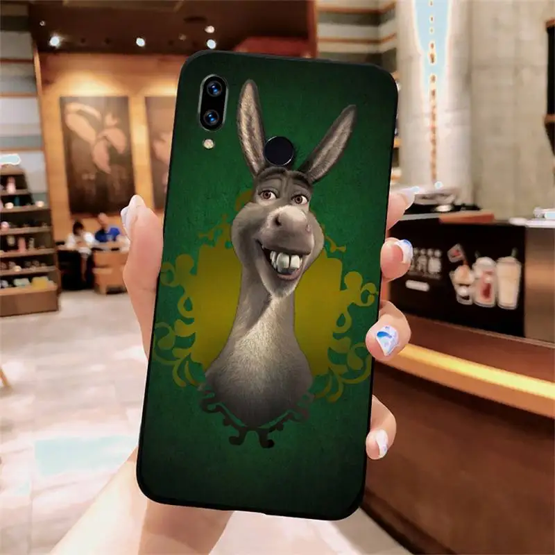 

Cartoon MoiTVe Shrek shell Phone Case For Xiaomi Redmi note 7 8 9 t k30 max3 9 s 10 pro lite