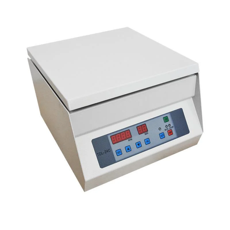 

TDL-24C Tabletop Intelligent Control Electric Centrifuge Machine Centrifuga Para Plasma Max Speed 4000rpm with 15ml x 24 Rotor