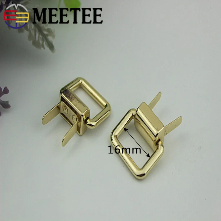 Meetee 4/10pcs 16/20MM Bag Gold O Dring Hang Hooks Clasp Buckle Luggage Chain Hardware Accessories DIY Sewing Decor Crafts AP606 | Дом и сад