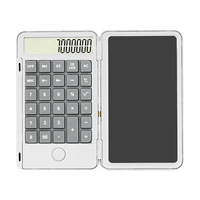 6 5 inch 2 in 1 rechargeable calculator writing tablet smart drawing tablet lcd graphic handwriting pad board