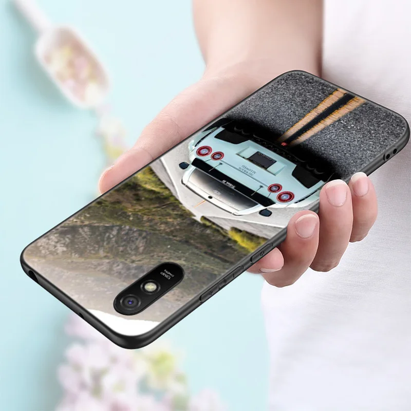 Cool Sports car Silicone Phone Case For Xiaomi Redmi Note 11 10 9 8 Pro 11T 10T 10S 9S 8T 9 9A 9C 9T Black Soft Cover Coque