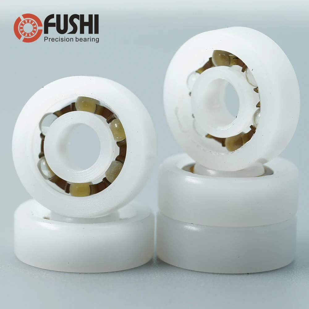 Подшипник POM 603 604 605 606 607 608 (5 шт.) Стеклянные шарики нейлоновая клетка|bearing 603|bearing