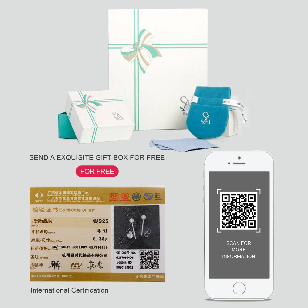 

SA SILVERAGE Long Bar Pendants Necklace With Round Rhinestone Gold-Color/Silver 925 Sterling Silver Two Layer Chain Necklaces