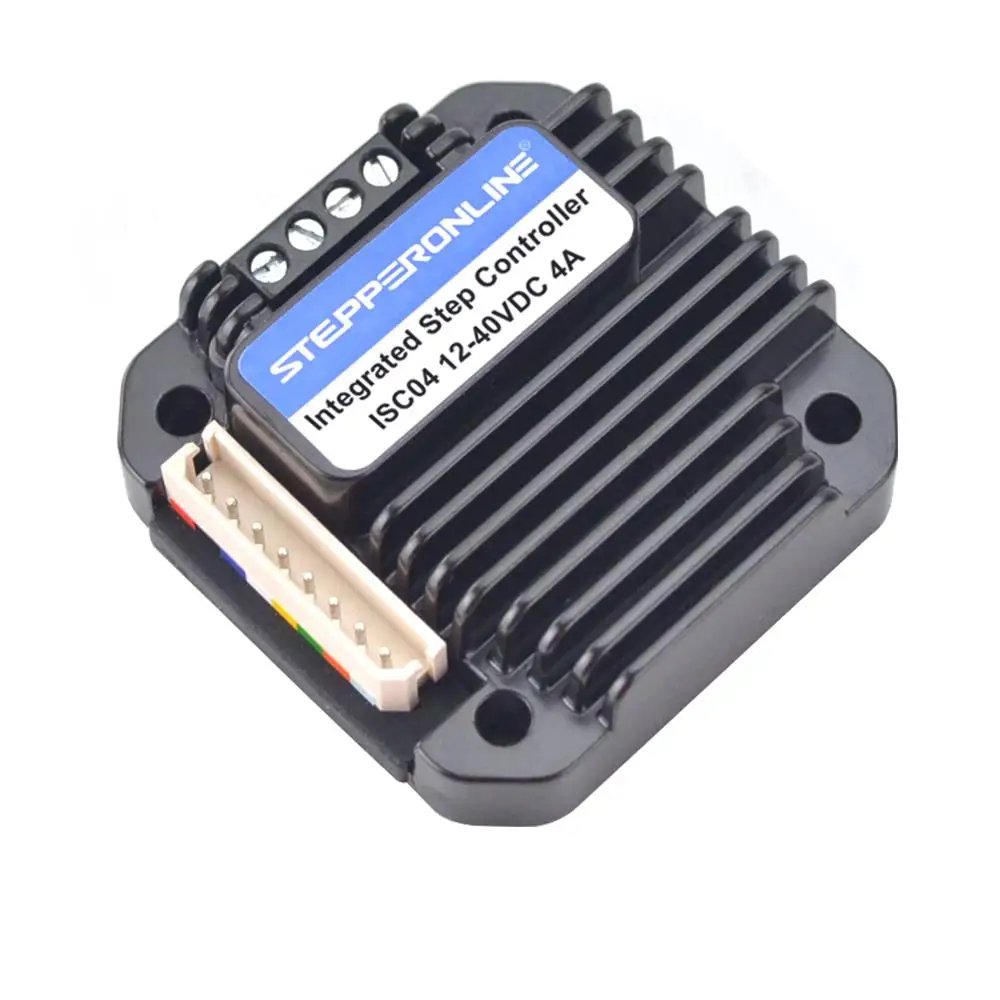 Интегрированный контроллер шагового двигателя 0-4A 12-40VDC для NEMA 17,23, 24 шагового двигателя