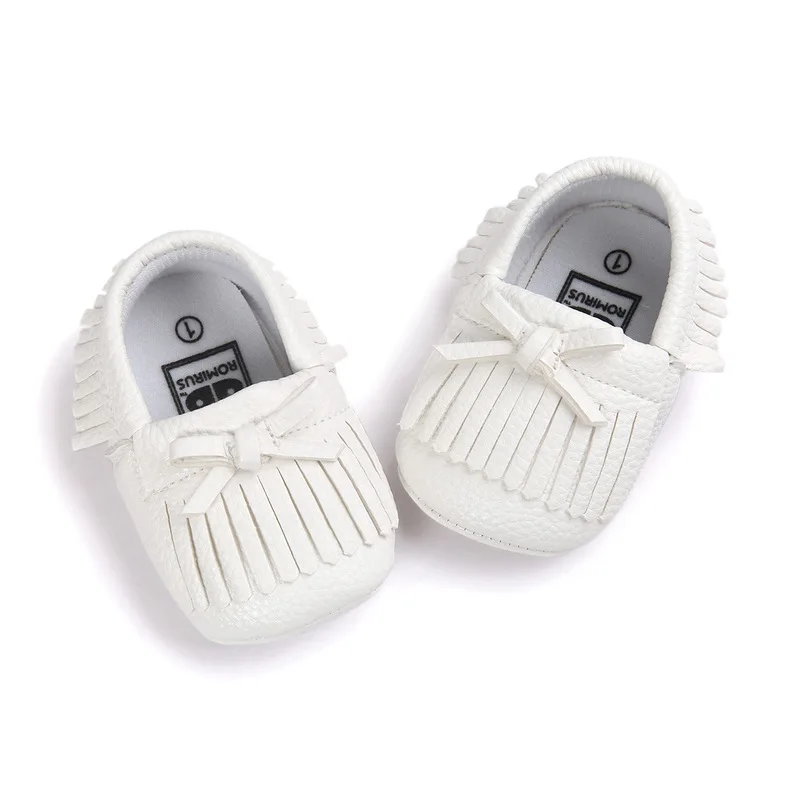 Baby Shoes Toddler Newborn Tassels Bowknot 0-2 Years Boy Girl Infant Cotton Soft Sole Non-slip First Walker Crib Moccasins |