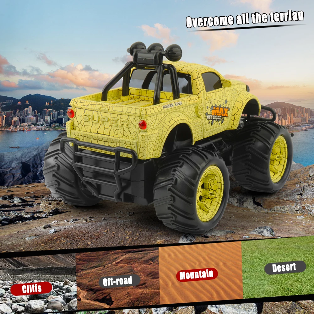 Радиоуправляемая машина 1/20 автомобилей на пульте управления 27 МГц Monstertruck