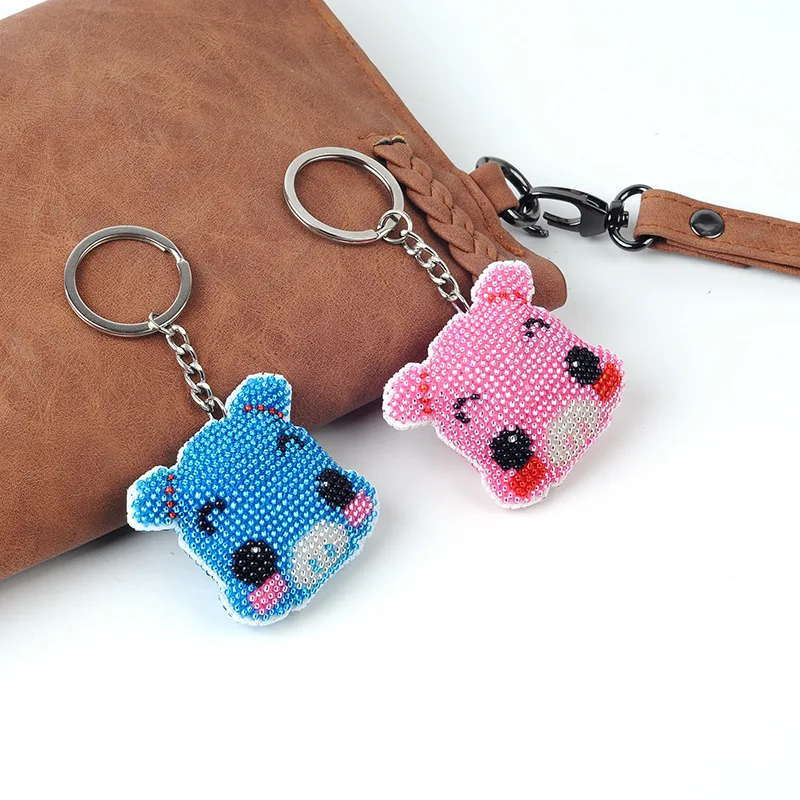 Жемчужная вышивка материал сделай сам крестом подвеска на рюкзак цветные бусины