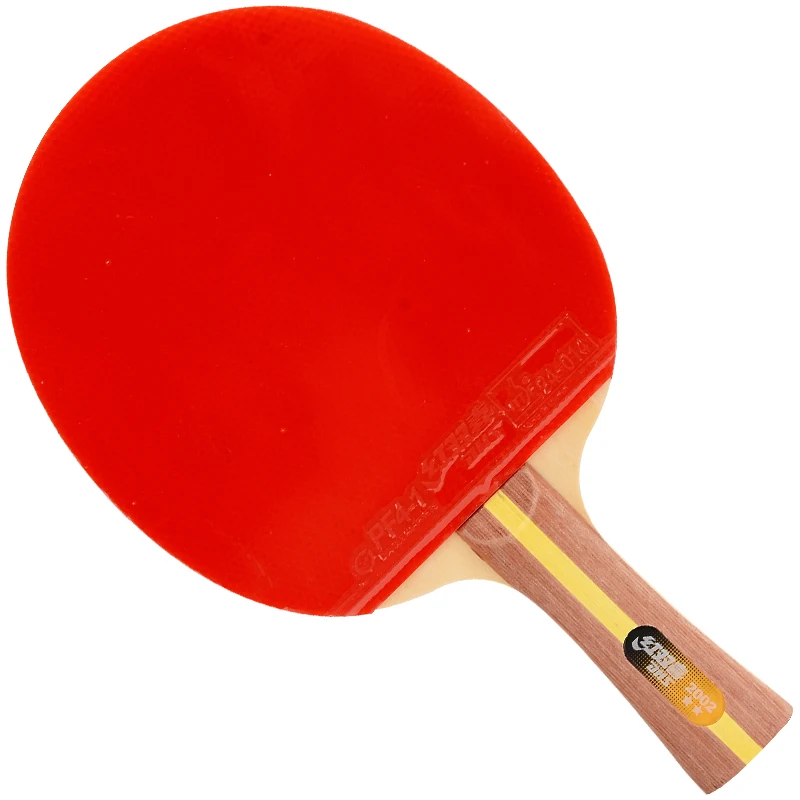 DHS table tennis racket two-star single shot gift double-sided anti-adhesive | Спорт и развлечения