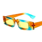 Модные Винтажные Квадратные Солнцезащитные очки для женщин прозрачные крутые Роскошные Оттенки для вечерние UV400 очки высшего качества солнцезащитные очки для вождения
