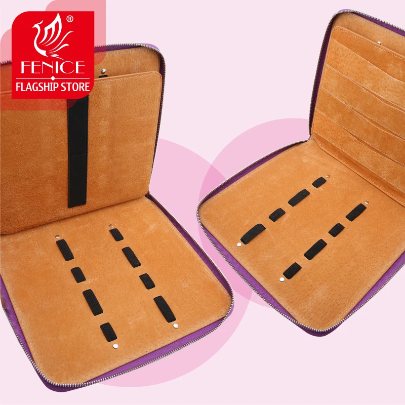 Профессиональный держатель ножниц Fenice для груминга собак большая емкость чехол