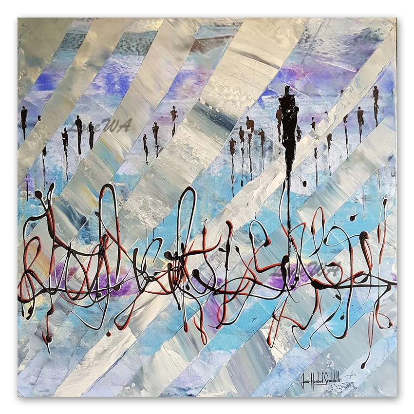 

Modern Colors New Design Oil Painting Art Wall Hanging Canvas Abstract Art No Frame Wall Canvas Picture Artwork Home Showpieces