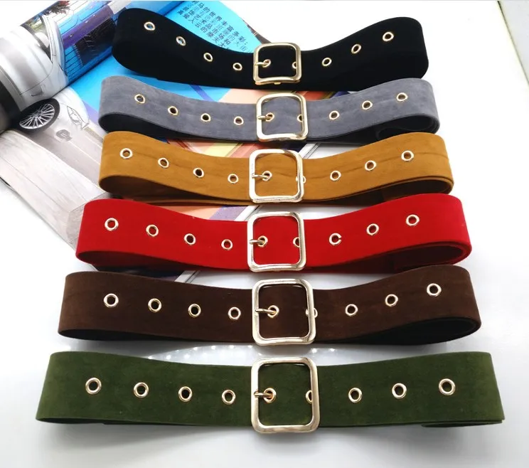 Женский длинный бархатный ремень черный декоративный пояс с узлом и пряжкой |