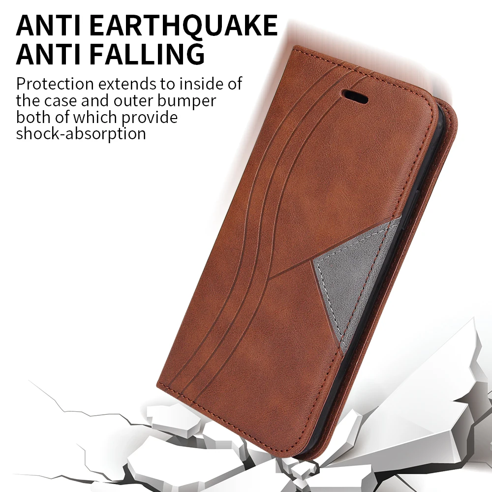 

For Samsung Galaxy A21S A31 A51 A71 A81 A91 A10 A20E A30 A40 A50 A70S A7 2018 Case Magnetic Leather Flip Wallet Stand Cover Case