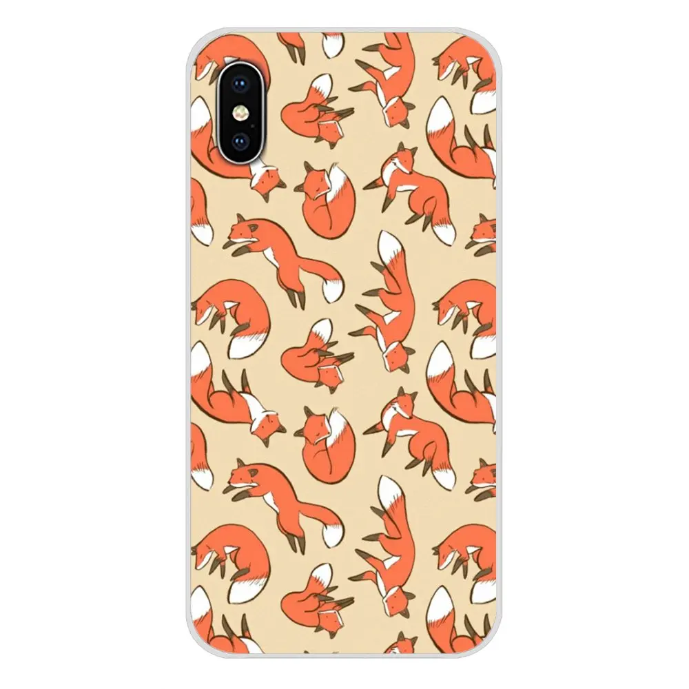 For Huawei Mate Honor 5X 6X 7 7A 7C 8 9 10 8C 8X 20 30 Lite Pro Cute Fox Accessories Phone Shell Covers | Мобильные телефоны и