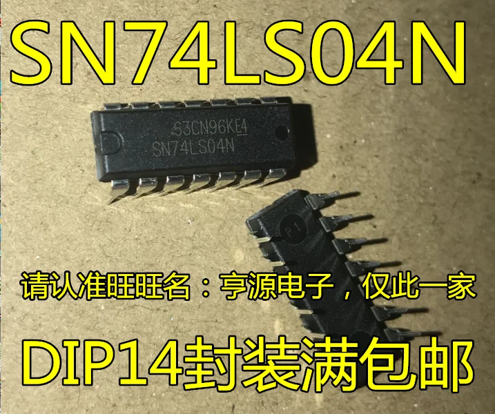 

5 шт. SN74LS04N HD74LS04P 74LS04 DIP-14