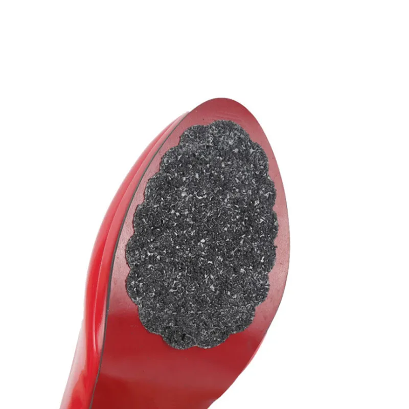 1 пара нескользящих матовых женских сандалий на высоком каблуке Защитная