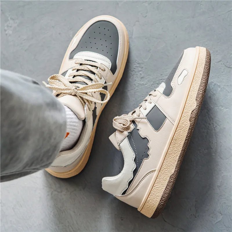 

Spring 2021 new men's shoes board shoes star with the same casual sports shoes running shoes versatile comfortable thick sole