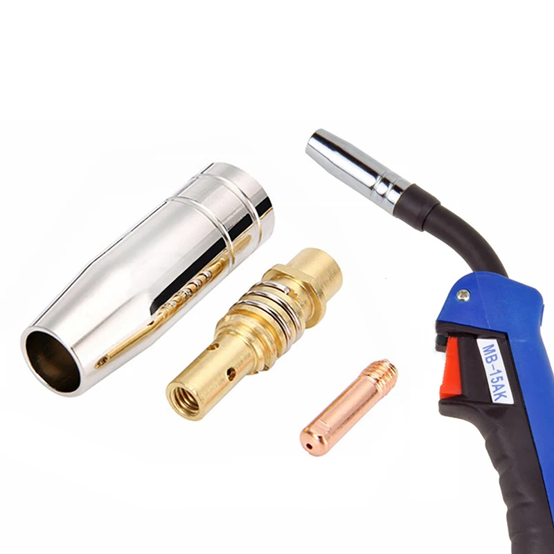 

3 шт., насадки для сварочных горелок 15AK