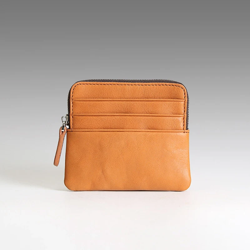 Кошелек SIMLINE из натуральной кожи для мужчин и женщин винтажный короткий бумажник