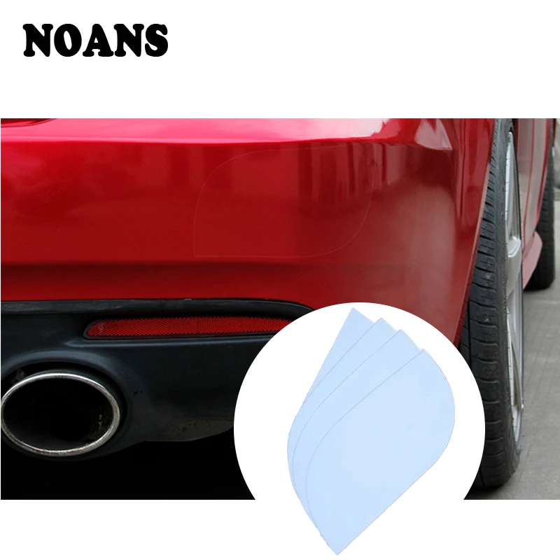 4 шт. для Nissan qashqai Citroen c4 c5 c3 Chevrolet cruze aveo Peugeot пленка бампера автомобиля крыла