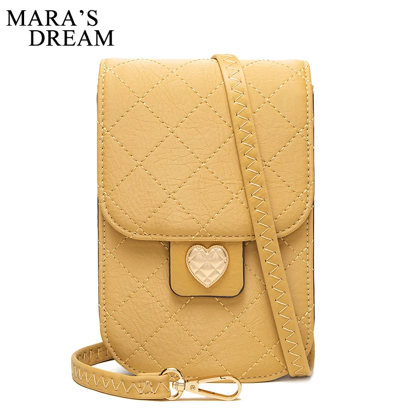 

Mara's Dream Fashion Women Mini Shoulder Bags High Quality Female Phone Bags New Solid Color Ladies Messenger Bag Wild Small Bag